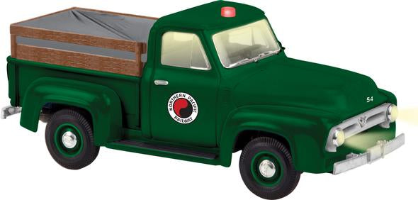 Lionel 6-39539 O Northern Pacific 1955 MOW Pickup Truck w/Railroad Wheels