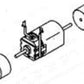 Kato 956030 DC Can  Motor with Flywheels