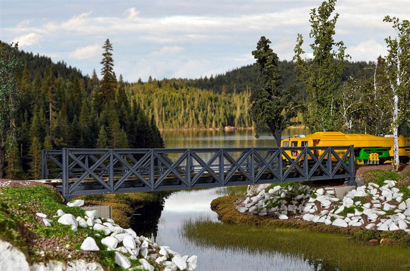 Kibri 39702 HO Truss Steel Bridge Single Track