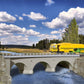 Kibri 39723 HO Single Track 45° Curved Stone Bridge Kit