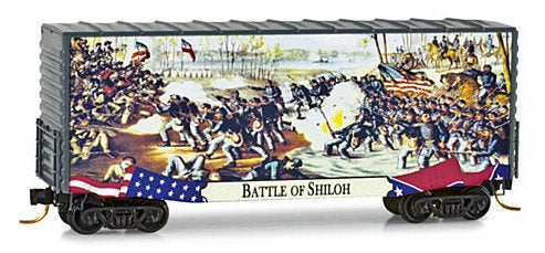Micro-Trains 10100704 N Battle of Shiloh Modified 40' Hy-Cube Boxcar #4