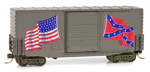 Micro-Trains 10100704 N Battle of Shiloh Modified 40' Hy-Cube Boxcar #4