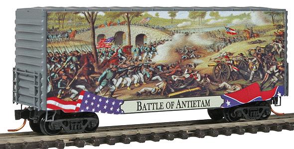 Micro-Trains 10100706 N Battle of Antietam Car 40' Hy-Cube Boxcar #6