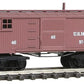 Micro-Trains 15200010 N U.S. Military Civil War Era 26' Wood Caboose #46
