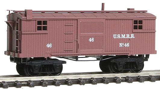 Micro-Trains 15200010 N U.S. Military Civil War Era 26' Wood Caboose #46