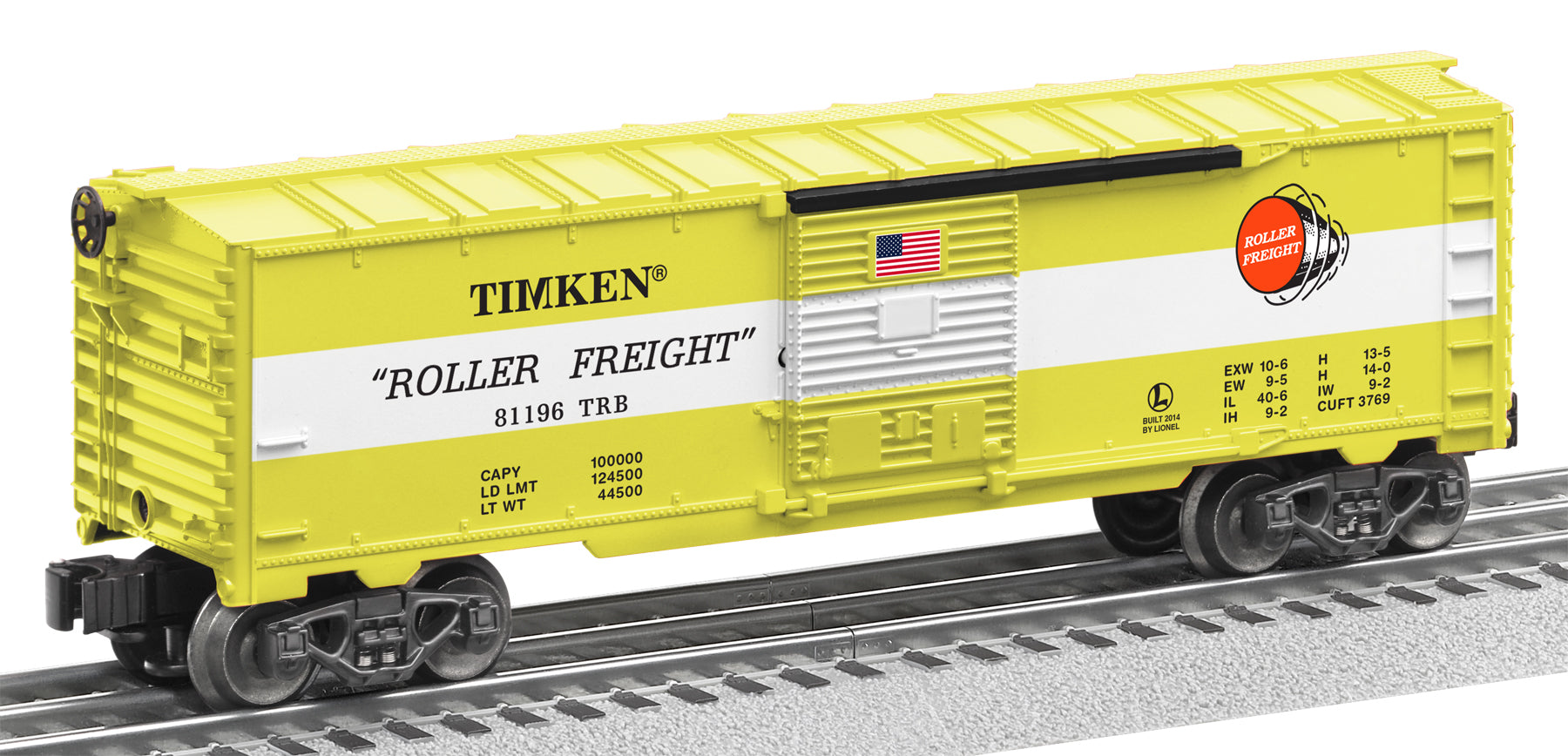 Lionel 6-81196 O Gauge Timken Box Car