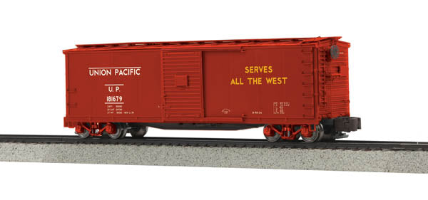 MTH 35-74014 S Gauge Union Pacific 40' Rebuilt Steel Box Car #181679