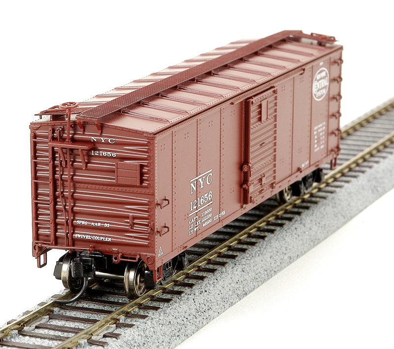 Broadway Limited 1752 HO NYC Specification 486 40' Steel Boxcar (Set of 4) LN/Box
