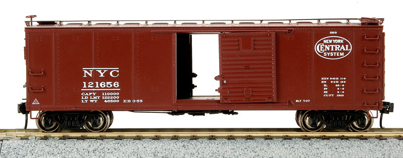 Broadway Limited 1752 HO NYC Specification 486 40' Steel Boxcar (Set of 4) LN/Box