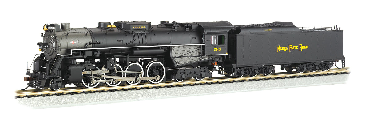 Bachmann 52401 HO Nickel Plate 2-8-4 Berkshire Steam Loco & Tender w/Sound & DCC