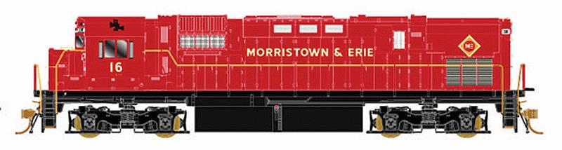 Bowser 23923 HO Morristown & Erie Alco C430 Diesel Locomotive #16