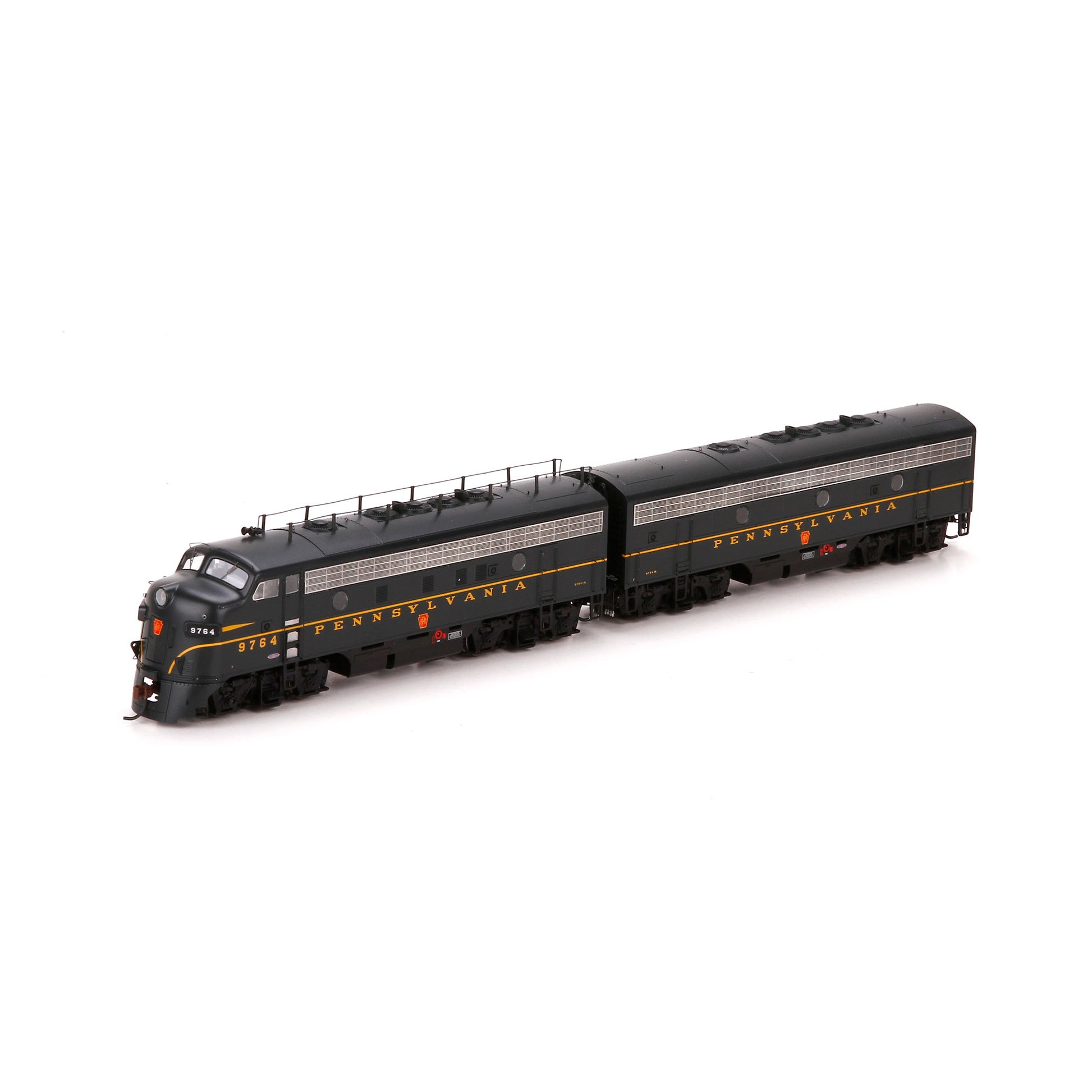 Athearn G22636 HO Pennsylvania F7 A/B Freight with DCC & Sound #9764A/#9764B