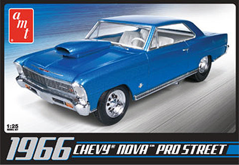AMT 636 1:25 1966 Chevy Nova Pro Street Plastic Model Kit