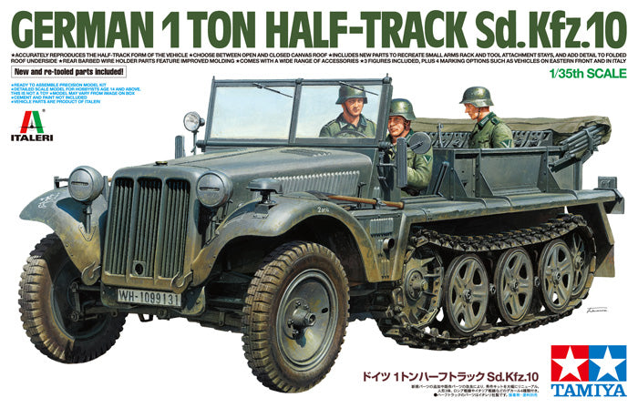 Tamiya 37016 1:35 GERMAN 1T 1/2 TRACK
