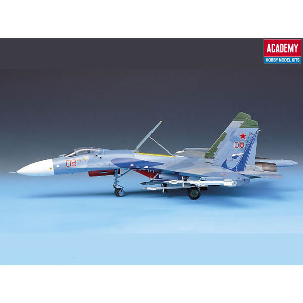 Academy 12270 1:48 Sukhoi SU-27 Flanker B Military Aircraft Plane Model Kit