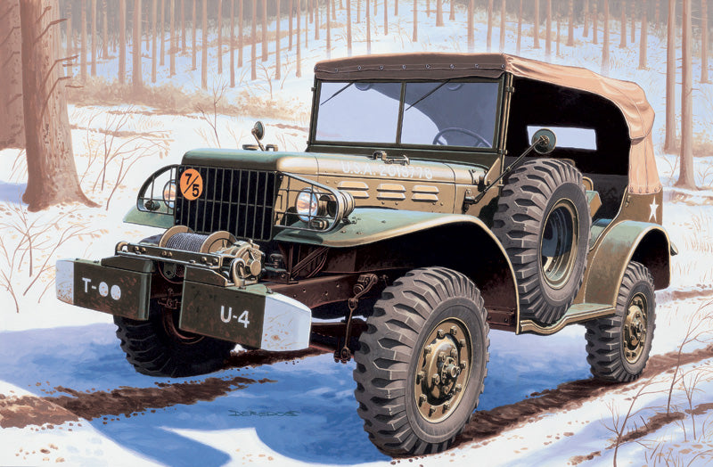 Italeri 228 1:35 Dodge WC56 US Staff Car