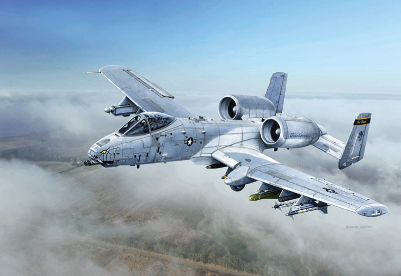 Italeri 2725 1:48 A10C Blacksnakes USAF Attacker/Fighter Plane Kit