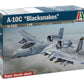 Italeri 2725 1:48 A10C Blacksnakes USAF Attacker/Fighter Plane Kit