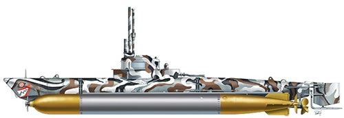Italeri 5609 1:35 U-Boat Biber Pocket-Size Submarine