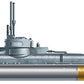 Italeri 5609 1:35 U-Boat Biber Pocket-Size Submarine