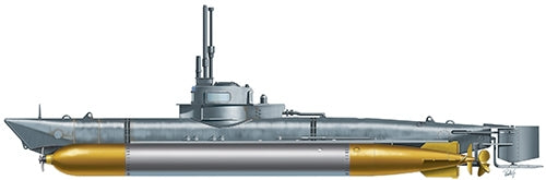 Italeri 5609 1:35 U-Boat Biber Pocket-Size Submarine