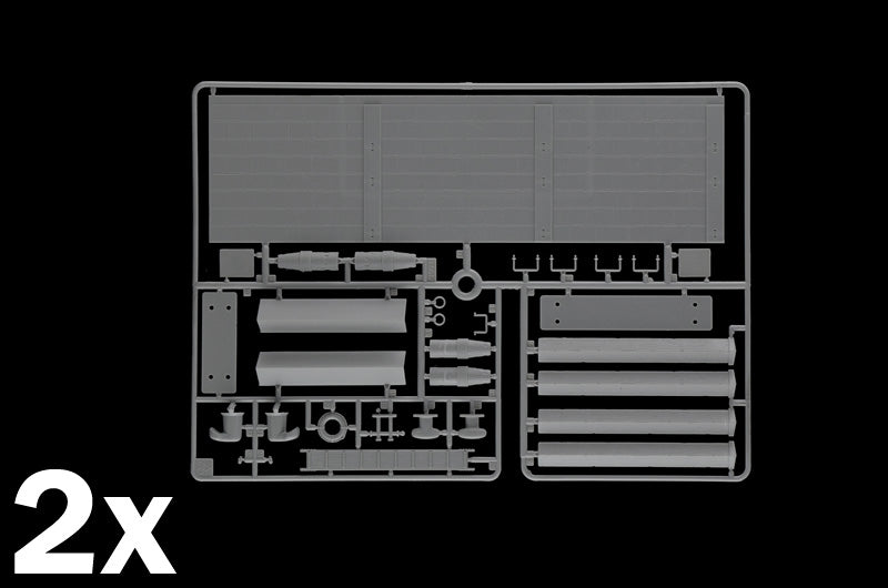 Italeri 5612 1:35 Long Dock (2 11.8" modular sections)