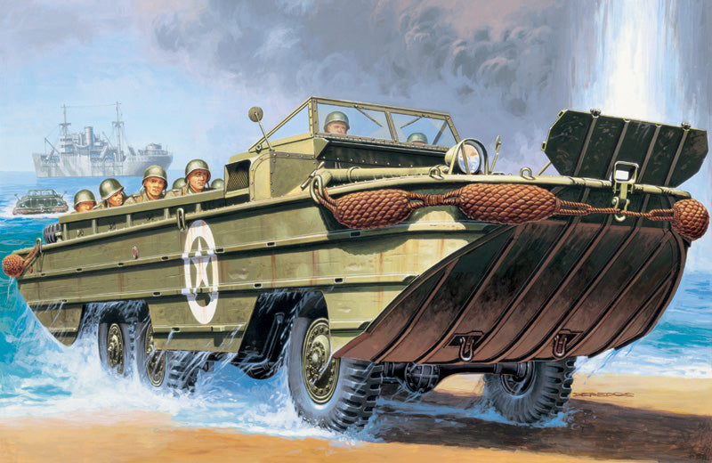Italeri 6392 1:35 US DUKW Amphibious Military Truck