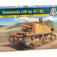 Italeri 6477 1:35 Semovente L40 da 47/32 Italian Army Military Tank Model Kit