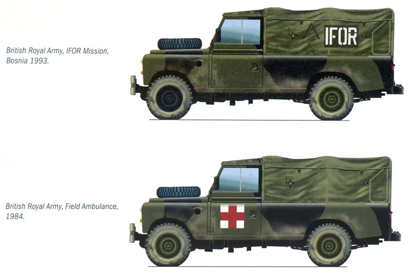 Italeri 6508 1:35 British Land Rover 109 LWB