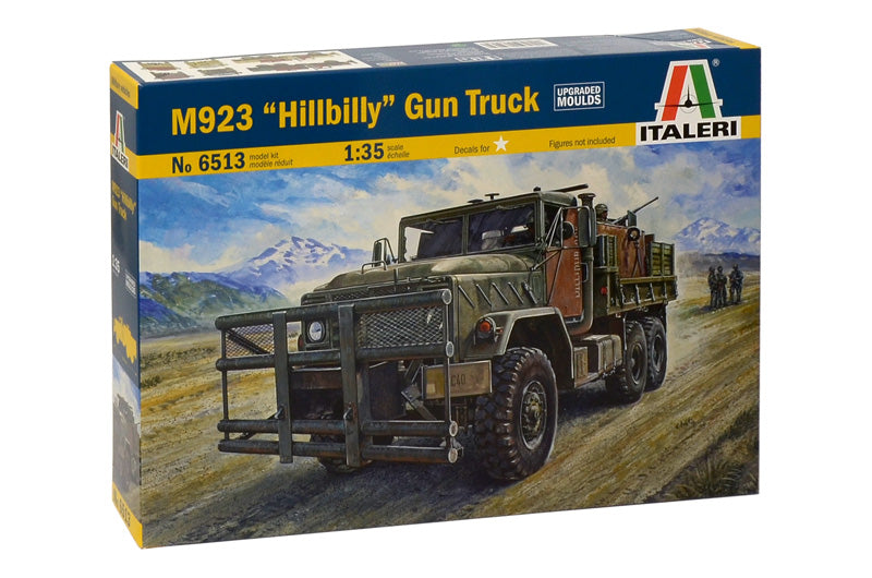 Italeri 6513 1:35 M923 Hillbilly US Gun Truck Military Vehicle Model Kit