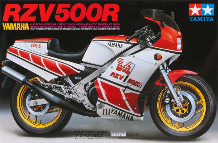 Tamiya 14037 1:12 Yamaha RZV500R Motorcycle