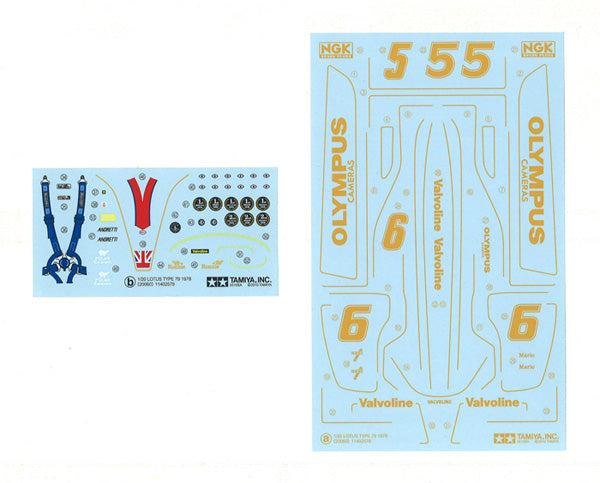 Tamiya 20060 1:20 1978 Lotus Type 79 GP Race Car