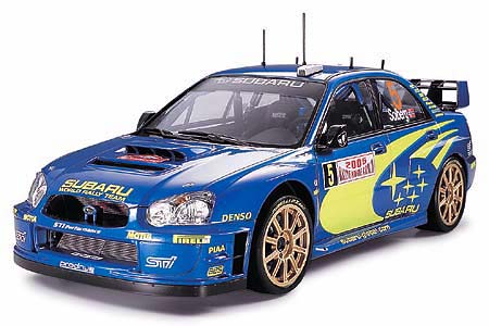 Tamiya 24281 1:24 Subaru Impreza WRC Monte Carlo 2005 Race Car