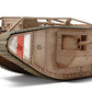 Tamiya 30057 1:35 WWI British Mk.IV Malew/Single Motor & Figures Tank Kit