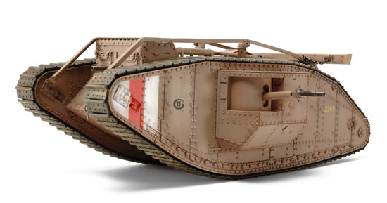 Tamiya 30057 1:35 WWI British Mk.IV Malew/Single Motor & Figures Tank Kit