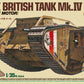 Tamiya 30057 1:35 WWI British Mk.IV Malew/Single Motor & Figures Tank Kit