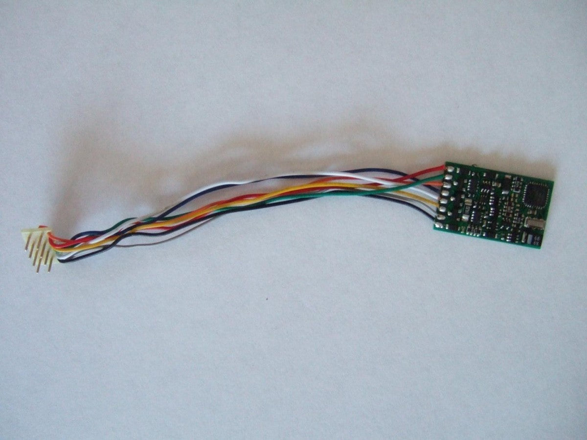 Bachmann 36-533 E-Z Command DCC Decoder 8 Pin Harness 3 Function