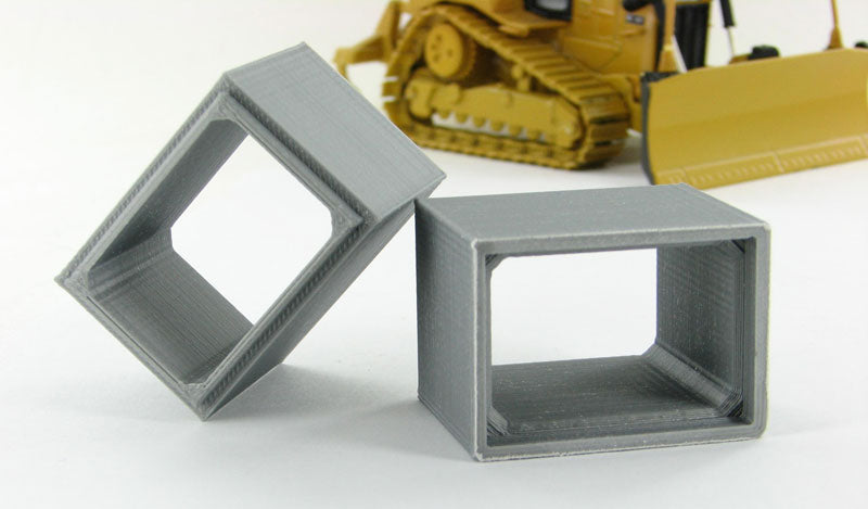 3D to 50-120-GY 1:50 Grey Concrete Box Culvert (Pack of 2)