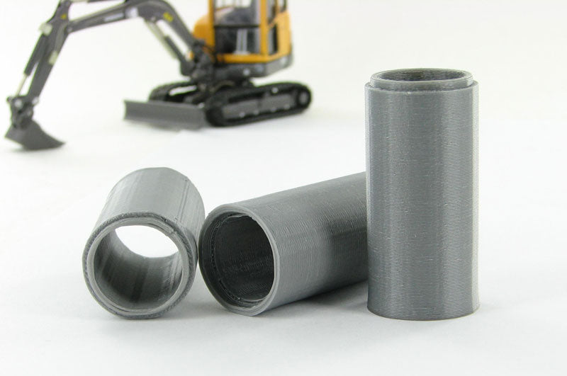 3D to 50-125-GY 1:50 Grey Concrete 36 Culvert (Pack of 3)