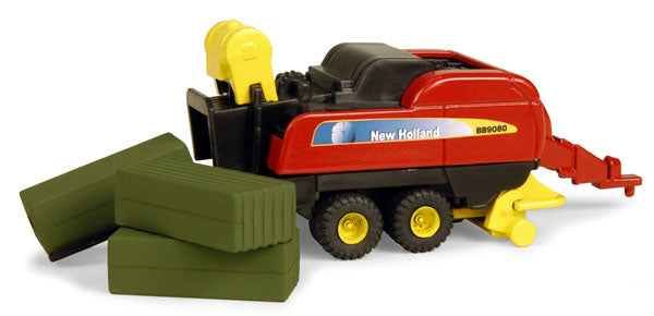 Ertl 13787 1:64 Scale Red New Holland Model BB9080 Large Square Baler Diecast