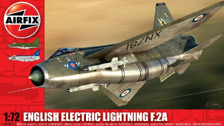 Airfix Products A04054 1:72 English Electric Lightning F2A Military Plane Kit