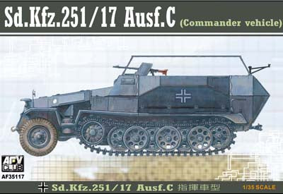 AFV Club AF35117 1:35 SdKfz 251:17 Ausf C Command Halftrack