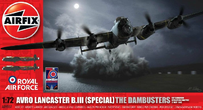 Airfix Products A09007 1:72 Avro Lancaster B.III Special The Dambusters Kit