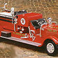 Ertl F415 1:30 Diecast 1998 Texaco #15 1929 Mack Fire Engine W/Helmet & Dog Bank
