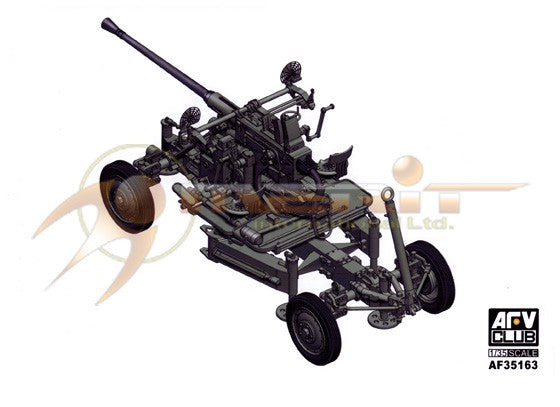 AFV Club AF35163 1:35 Bofors 40mm Anti-Aircraft M1 Military Tank Model Kit