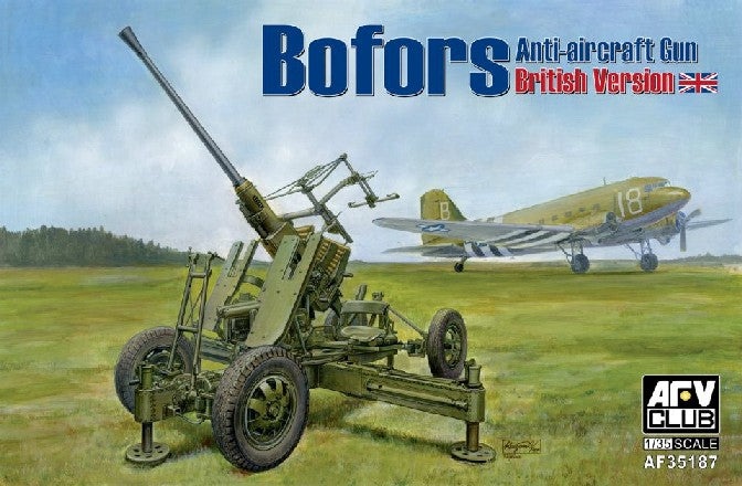 AFV Club AF35187 1:35 British Bofors 40mm Mk III Late Anti-Aircraft Kit