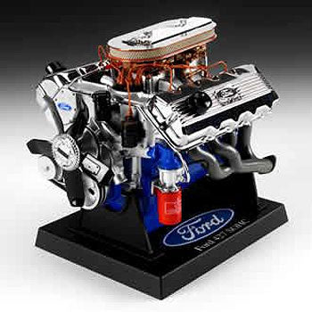 Liberty 84025 1:6 Ford 427sohc Engine Moving Parts Die Cast Limited Edition