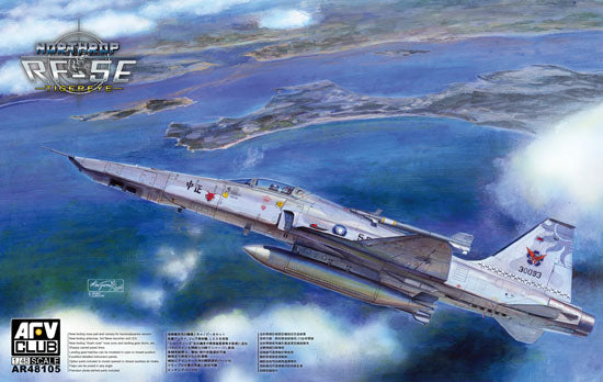 AFV Club AR48105 1:48 Northrop RF-5E Tigereye Military Aircraft Plane Model Kit