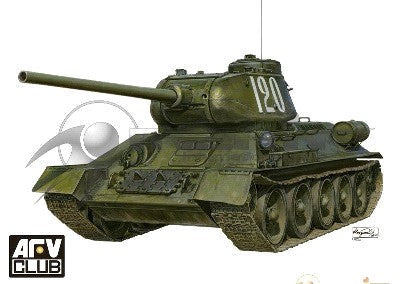 AFV Club AF35145 1:35 T34/85 Mod 1944 No.174 Full Interior Military Tank Kit