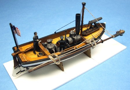 Cottage Industry Models 96007 1:96 Lt. Cushings' U.S. Steam Picket #1 Ship Kit